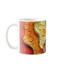 Colorido Abstracto Textura Mug