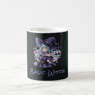 Taza De Café Colorido/anime/bruja/Halloween