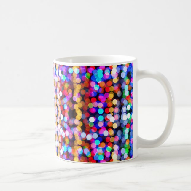 Taza De Café Colorido Bokeh Mug (Derecha)
