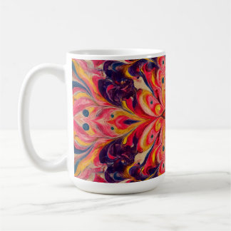Taza de café Colorido Caleidoscopio Alegre