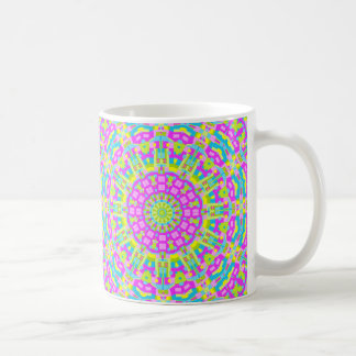 Taza De Café Colorido Kaleidoscope 01