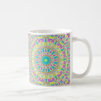 Taza De Café Colorido Kaleidoscope 06