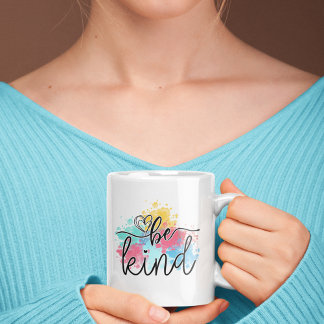 Taza De Café Colorido Paint Splash