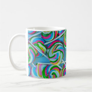 Taza De Café Colorido patrón de golosinas