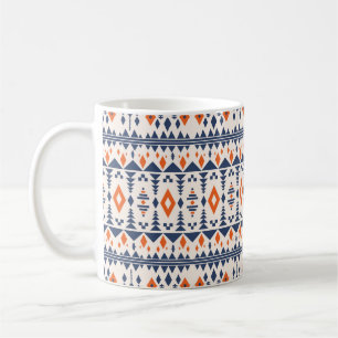 Taza De Café Colorido patrón étnico tribal sin fisuras