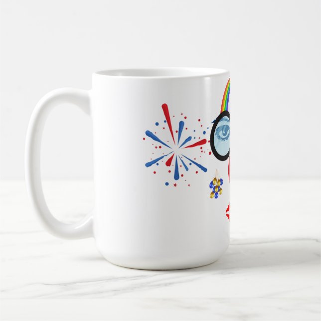 Taza De Café Colorido payaso (Izquierda)