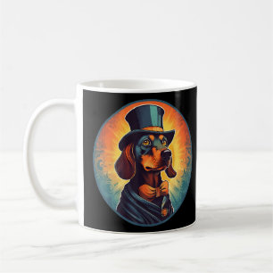 Taza De Café Colorido perro de Dachshund papá mamá mejor perro