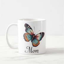 Colorido personalizado de la mariposa de la mamá