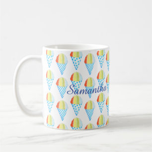 Taza De Café Colorido postre de cono frío