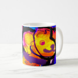 Taza De Café Colorido recuperador de oro