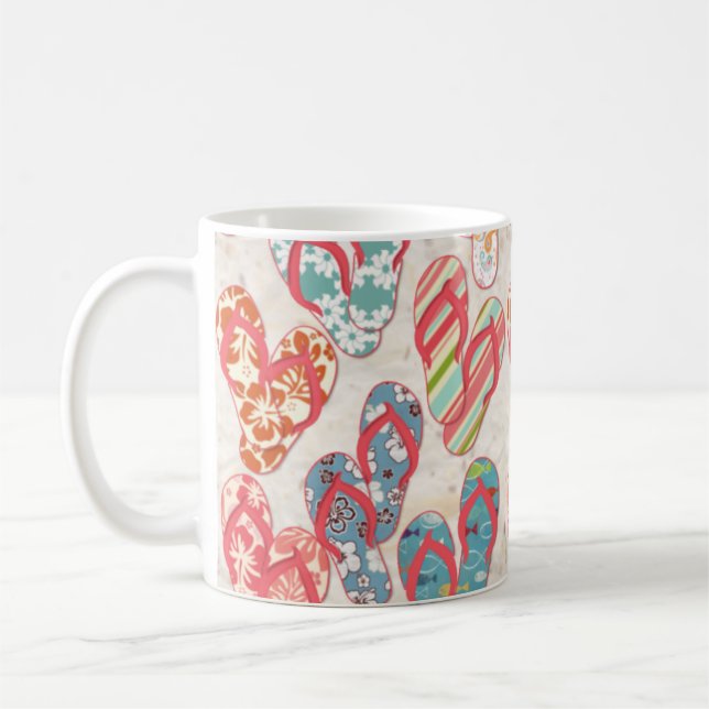 Taza De Café ¡Colorido y divertido diversión de verano! (Izquierda)