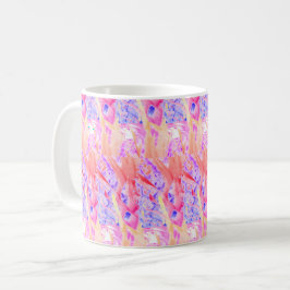 Taza De Café Coloridos Pasteles Púrpura Rosa 4Josie