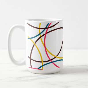 Taza De Café Coloridos, sencillos, modernos y modernos círculos