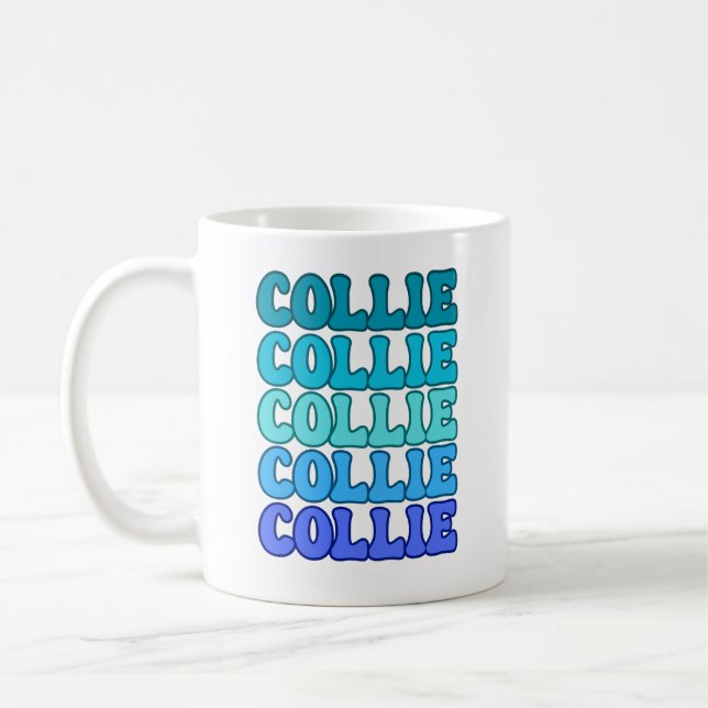 Taza De Café Colorous Collie Mug (Izquierda)
