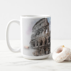 Taza De Café Colosseo acuático Roma Italia
