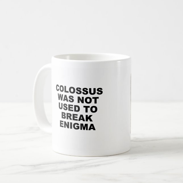 Taza De Café COLOSSUS Mug (Anverso izquierdo)