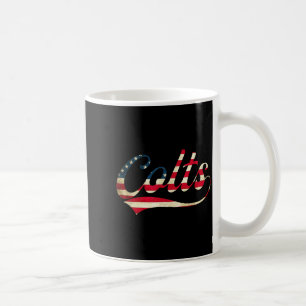 Taza De Café Colts Vintage Retro Hombres Mujeres