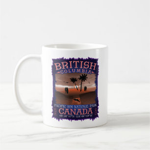 TAZA DE CAFÉ COLUMBIA BRITÁNICA CANADÁ - PARQUE RIM DEL PACÍ