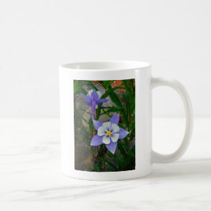 Taza De Café Columbina azul