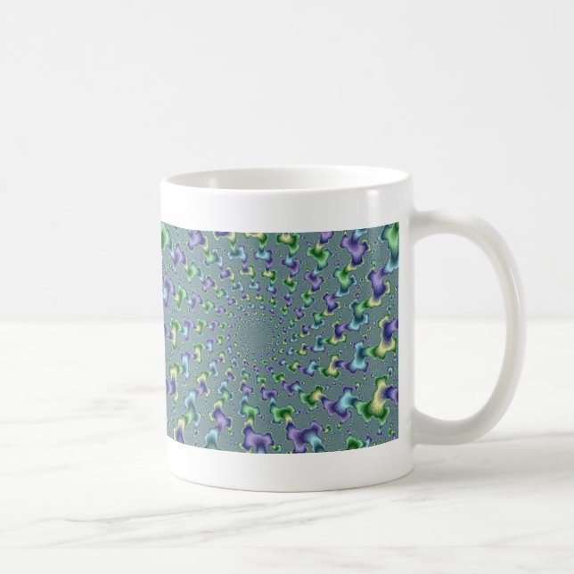 Taza De Café Columnas del pedal - Fractal (Derecha)