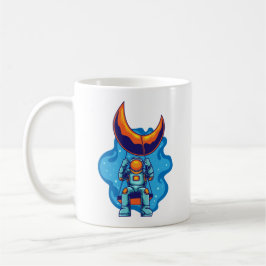Taza De Café Columpio de astronauta en el espacio