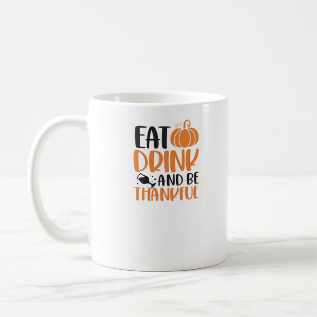 Taza De Café Coma Bebida Y Tenga Miedo Limpieza Mínima (Izquierda)