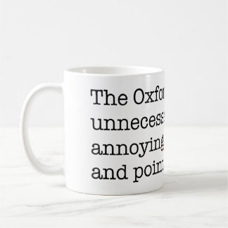 Taza De Café Coma de Anti-Oxford
