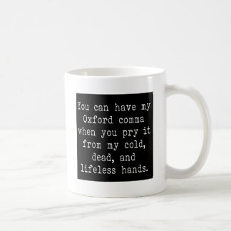 Taza De Café Coma de Oxford