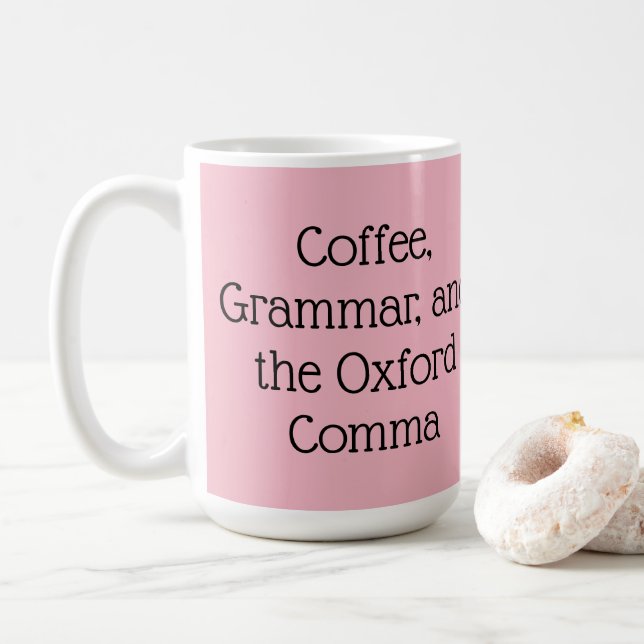 Taza De Café Coma de Oxford (Con donut)