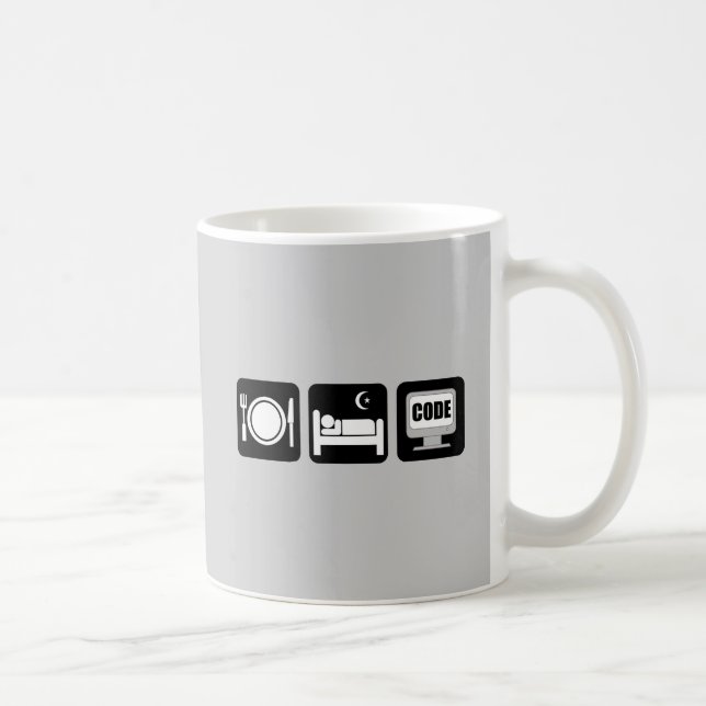 Taza De Café coma el código del sueño (Derecha)