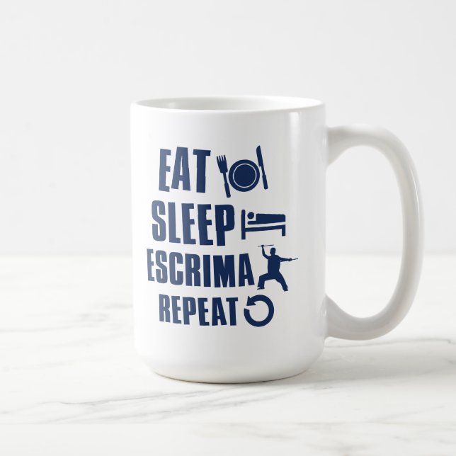 Taza De Café Coma el escrima del sueño (Derecha)