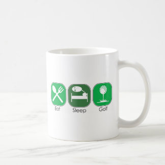 Taza De Café Coma el golf del sueño