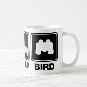 Taza De Café Coma el pájaro del sueño (los compartimientos)
