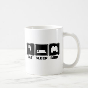 Taza De Café Coma el pájaro del sueño (los compartimientos)