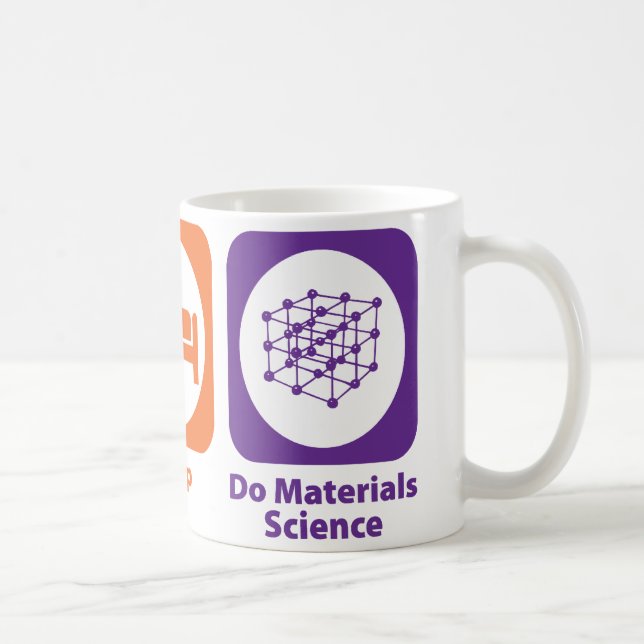 Taza De Café Coma el sueño hacen la ciencia material (Derecha)