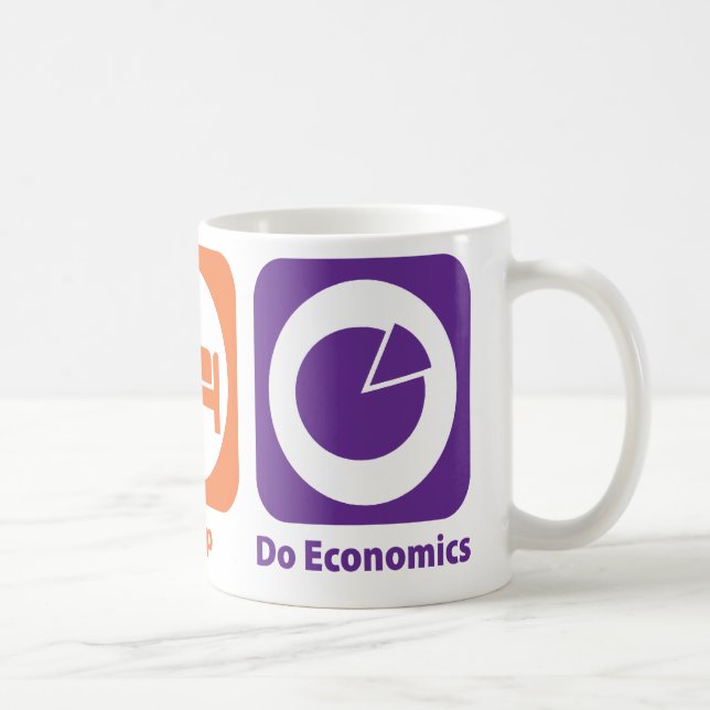 Taza De Café Coma el sueño hacen la economía (Derecha)