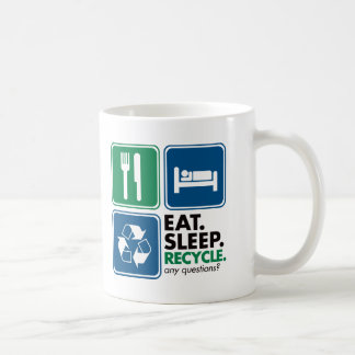 Taza De Café Coma el sueño reciclan