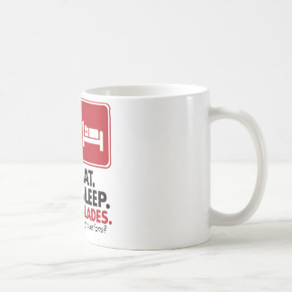 Taza De Café Coma las cuchillas del sueño - rojo