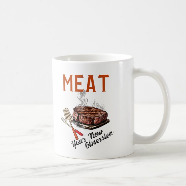 Taza De Café Coma tu nueva obsesión (Derecha)