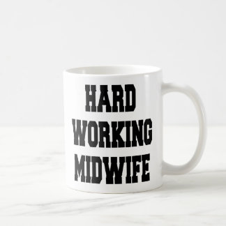 Taza De Café Comadrona trabajadora