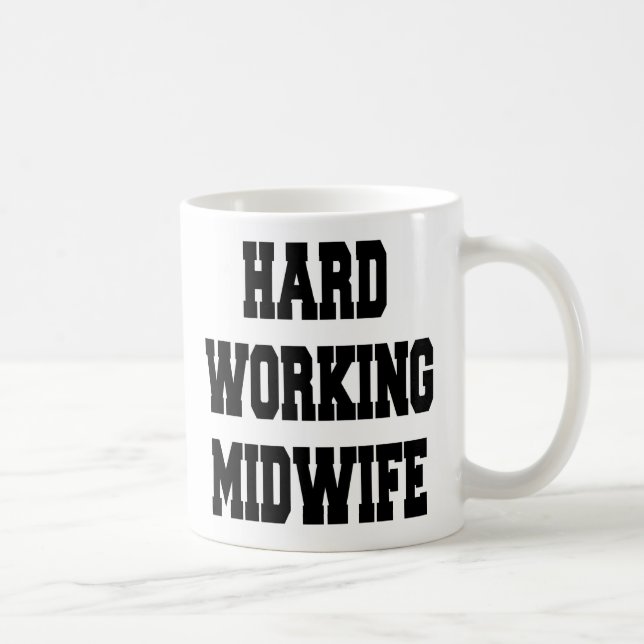 Taza De Café Comadrona trabajadora (Derecha)