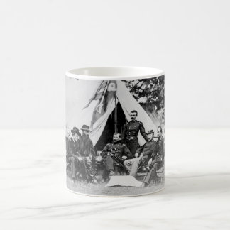 Taza De Café Comandante. Gen. Philip Sheridan y sus generales