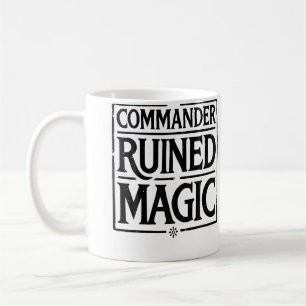 Taza De Café Comandante Magia Arruinada