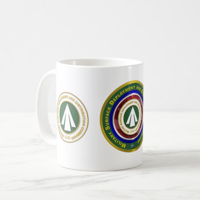 Taza De Café Comando de distribución de despliegue de superfici (Anverso izquierdo)