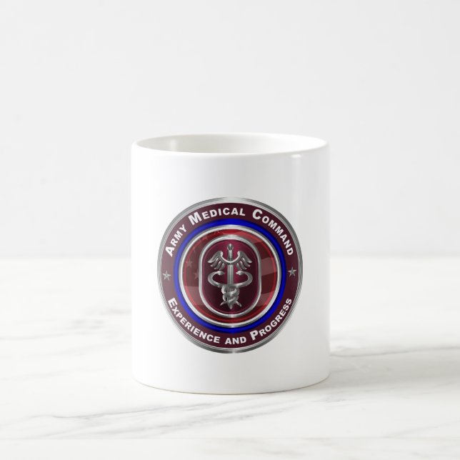 Taza De Café Comando médico del ejército Keepsake (Centro)