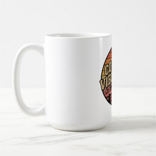 Taza De Café Combat Vibes Only Vintage Atardecer MMA