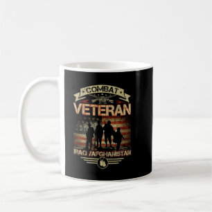 Taza De Café Combate a los veteranos Irak