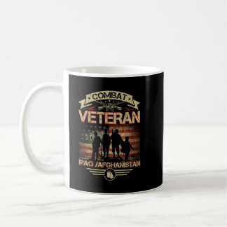 Taza De Café Combate a los veteranos Iraq