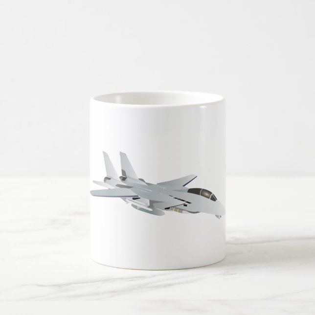 Taza De Café Combatiente F-14 de Estados Unidos (Centro)