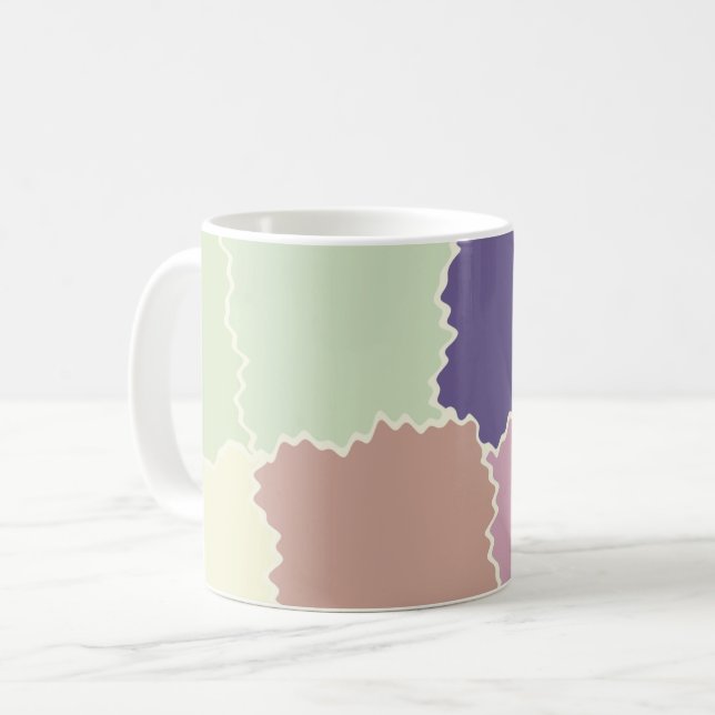 Taza De Café Combinación de colores sumergidos (Anverso izquierdo)